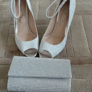 Shoes and Clutch